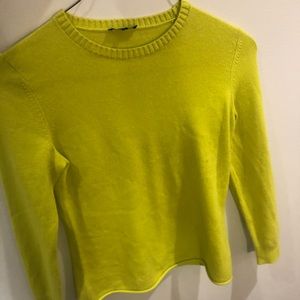 Olive Colored Cashmere Sweater